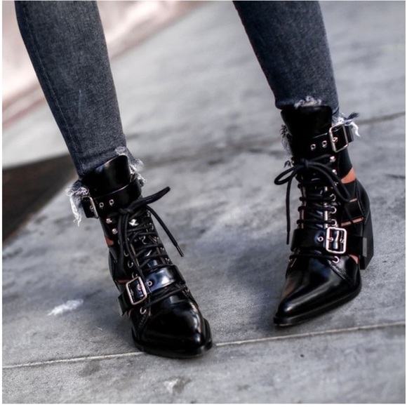 Chloe Rylee Cut Out Booties - Picture 3 of 12